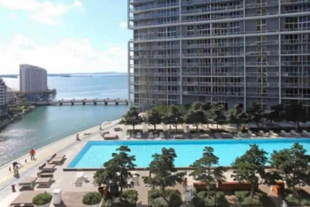 Luxury 1Br Condo W Icon Brickell-Freespa 마이애미 외부 사진