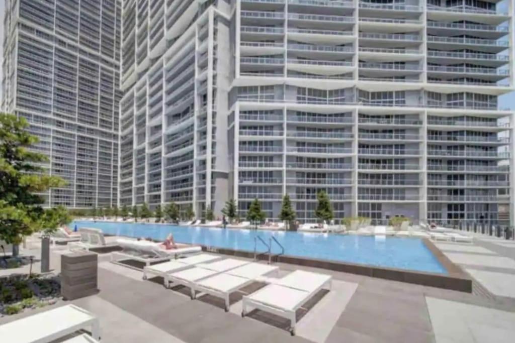Luxury 1Br Condo W Icon Brickell-Freespa 마이애미 외부 사진