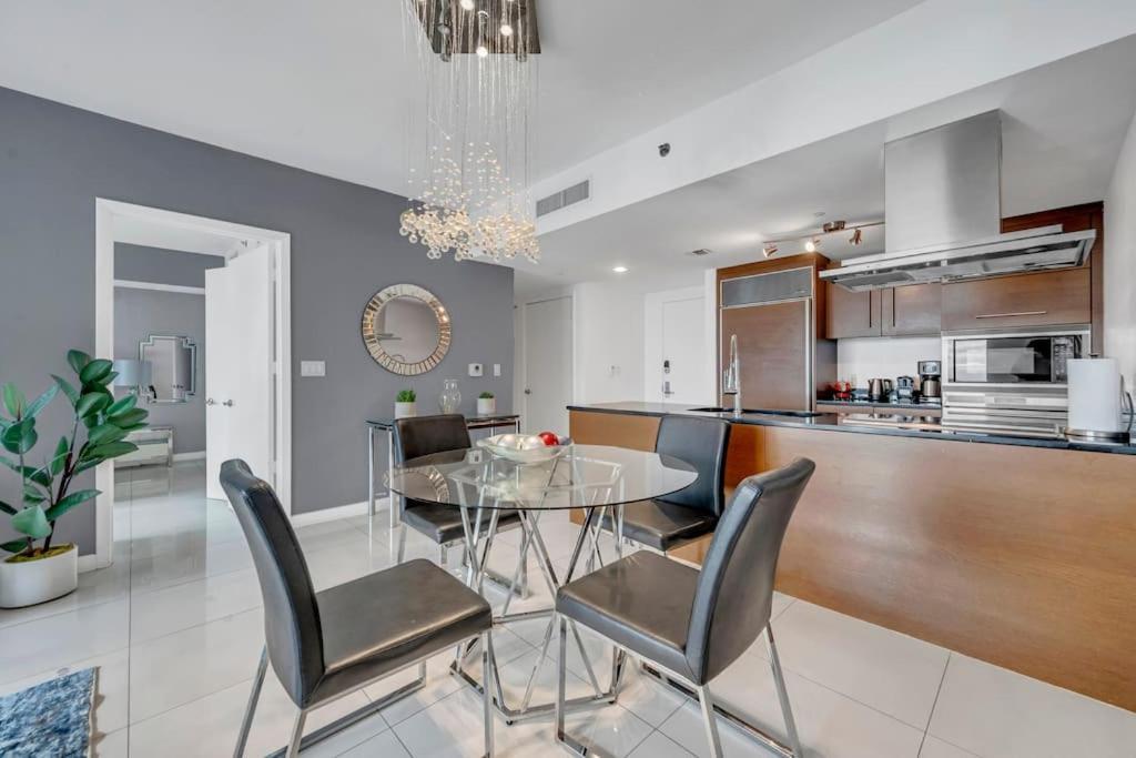 Luxury 1Br Condo W Icon Brickell-Freespa 마이애미 외부 사진